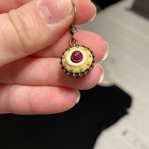 Betsey Johnson Cupcake earrings